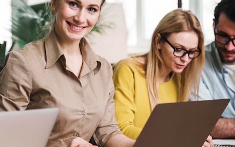 business-sucessful-businessman-working-with-laptop-using-computer-and-smiling-standing business-sucessful-businessman-working-with-laptop-using-computer-and-smiling-standing